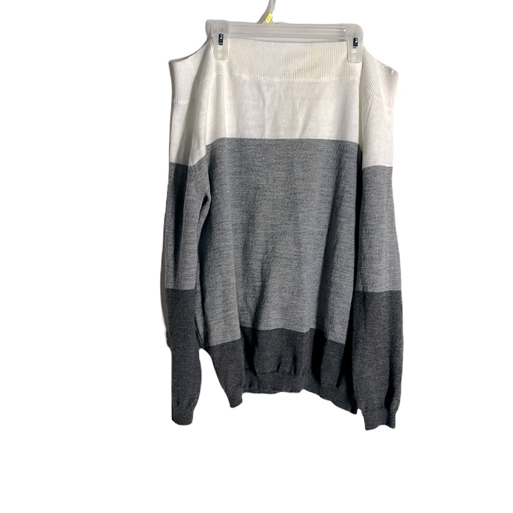 Off the shoulder oversized sweater.